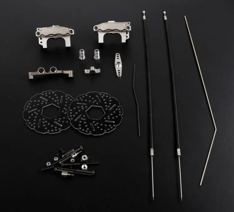 1:5 Rovan 4-Wheel Mechanical Brake Kit Fits HPI Baja 5b 5T 5SC King Motor Buggy 1:5 Rovan 4-Wheel Mechanical Brake Kit Fits HPI Baja 5b 5T 5SC King Motor Buggy