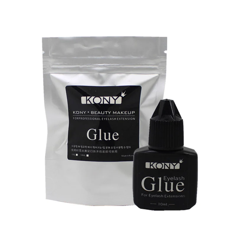 

Eyelash Extension Glue Quick Drying Eyelashes Glue Long Lasting Grafting False Eyelash Tool Black Color 10ml