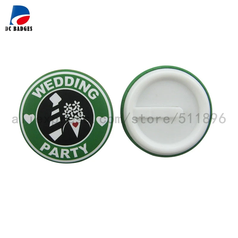 200sets of 44/58/75mm blank clip button material witout designs