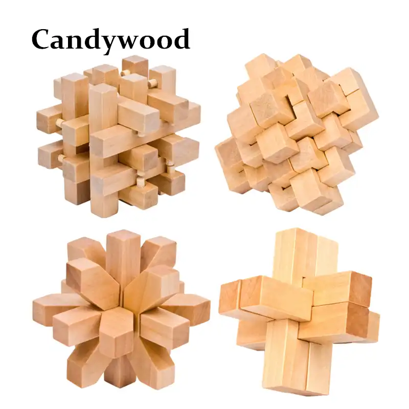 brain teaser wood