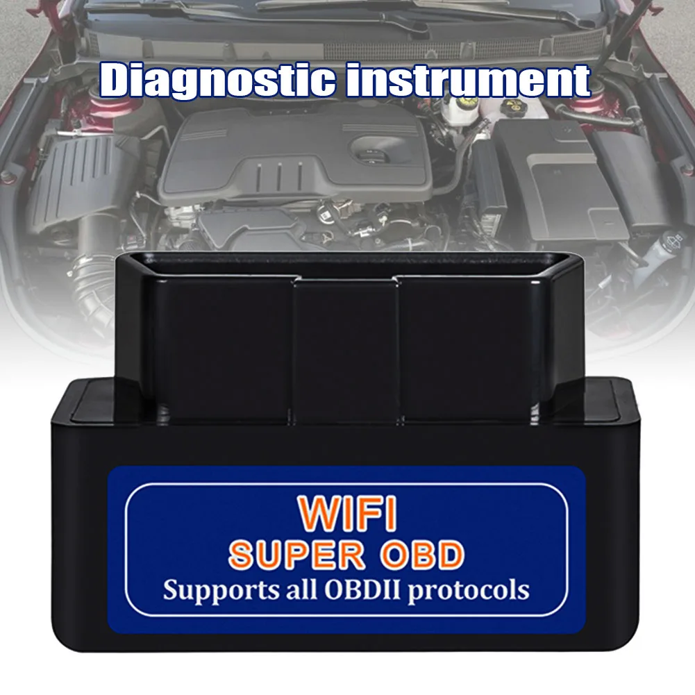 Best WIFI Car Diagnostic Scan Tool Auto OBD Scanner Trouble Detector ELM327 for Vehicle F Best