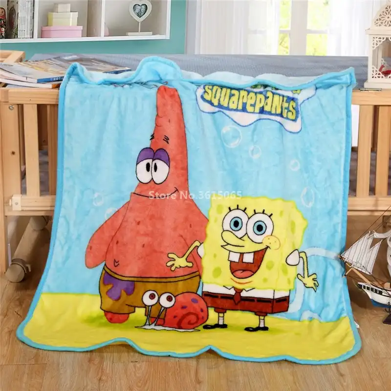 Hot Sale Cartoon Marvel Avengers Fleece Blanket On Bed Minions Stitch Blanket For Adult Kids 100x140cm 150x200cm Free Shipping