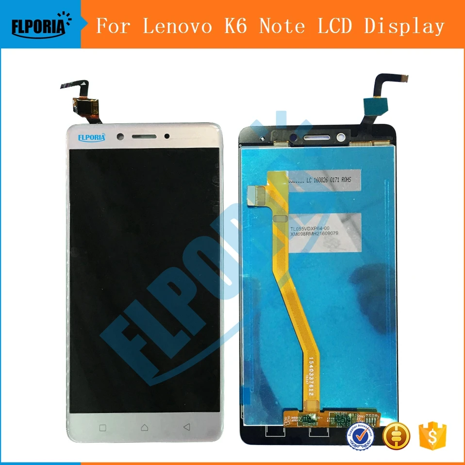 LEN004 For Lenovo K6 Note LCD Display With Touch Screen Digitizer Assembly Original For K6 Note Replacement Parts (4)