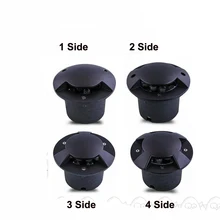 5 шт. Наружное освещение наземное 5 Вт ландшафтный светильник IP65 220 в 110 В AC водонепроницаемый шаг огни точечные светодиодные лампы для пола