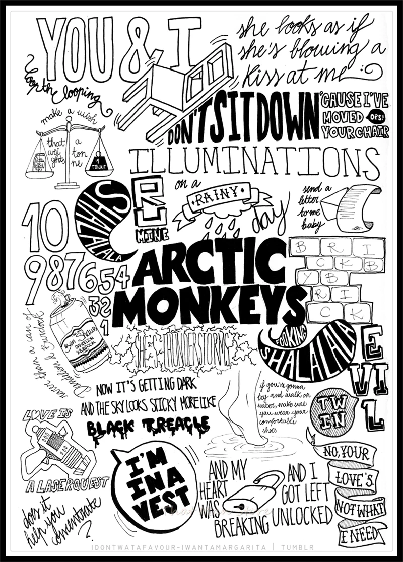 Arctic Monkeys muic плакат четкое изображение наклейки на стену украшение дома хорошее качество печатает белая мелованная бумага домашний арт бренд