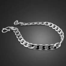 Индивидуальный художественный 925 пробы серебряные ювелирные изделия женский простой бар круглая палка двойной высококачественный популярный браслет Th206717