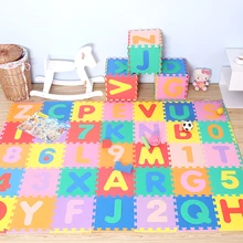 Lerhan 26 букв/упаковка Высокое качество для детей, eva play puzzle коврики для ползания коврик Детские поролоновые коврики-пазлы защитный коврик