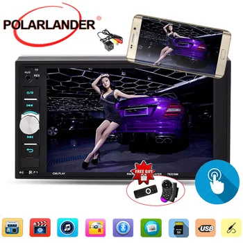 

2 Din Car Radio Camera/DVR Mirror Link For Android Phone Bluetooth Stereo MP5 Automagnitol Oto Teypleri 6.2" Touch Screen