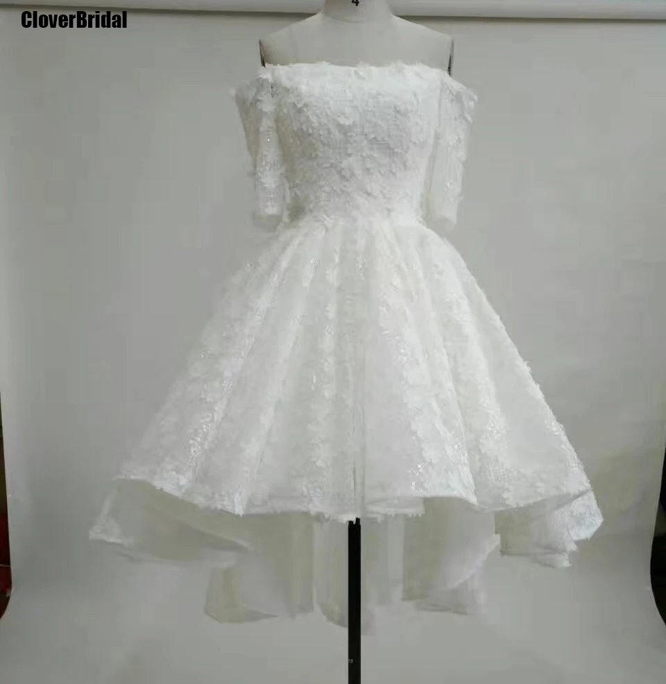 cut high low wedding dresses