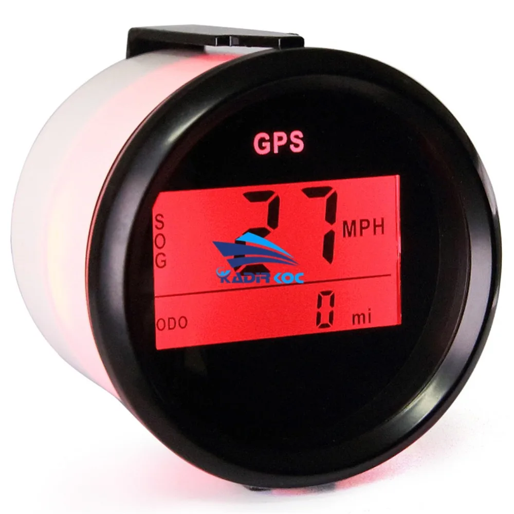 Buy Pack of 1 52mm Digital GPS Speedometer Gauges 0