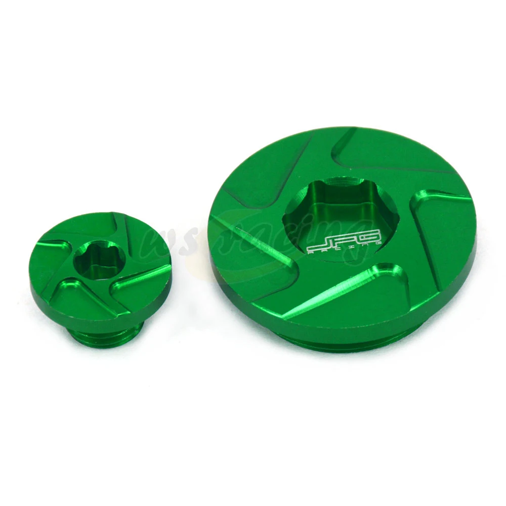 CNC Motorcycle Billet Engine Timing Plug Set For KAWASAKI KX250F 11-18 KX250 2019 KX450F 09-18 KLX450R 08-15 Dirt Bike |