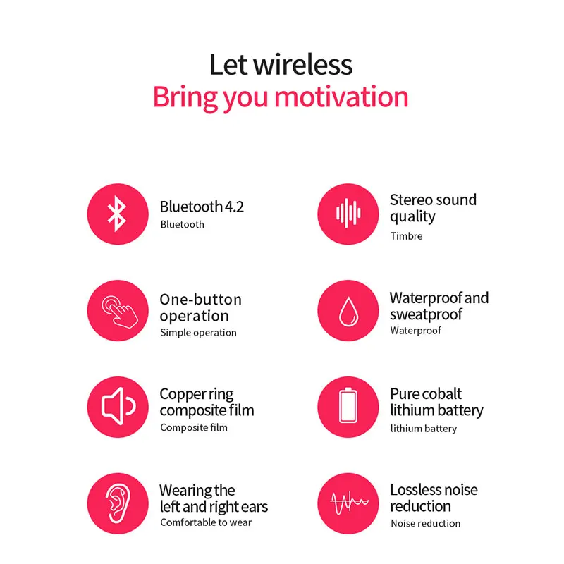 V20 мини беспроводные Bluetooth наушники V4.2 стерео наушники гарнитура с микрофоном для huawei Xiaomi для всех телефонов для samsung