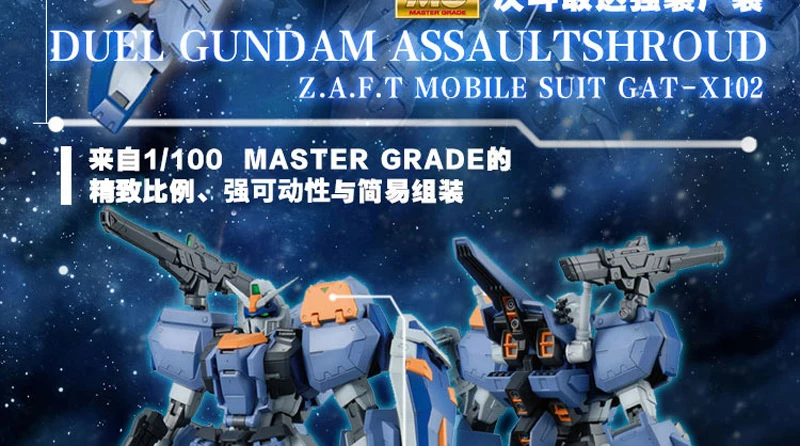 BANDAI MG 1/100 GAT-X102 Дуэль Гундам эффекты фигурка модель модификация