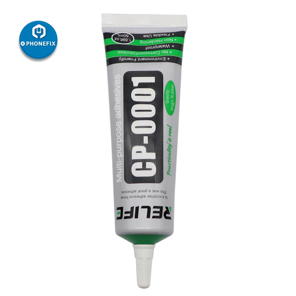 

Relife CP-0001 50ML transparent glue adhesive Waterproof Liquid Glue Jewelry Crafts DIY LCD Touch Screen Glass Glue