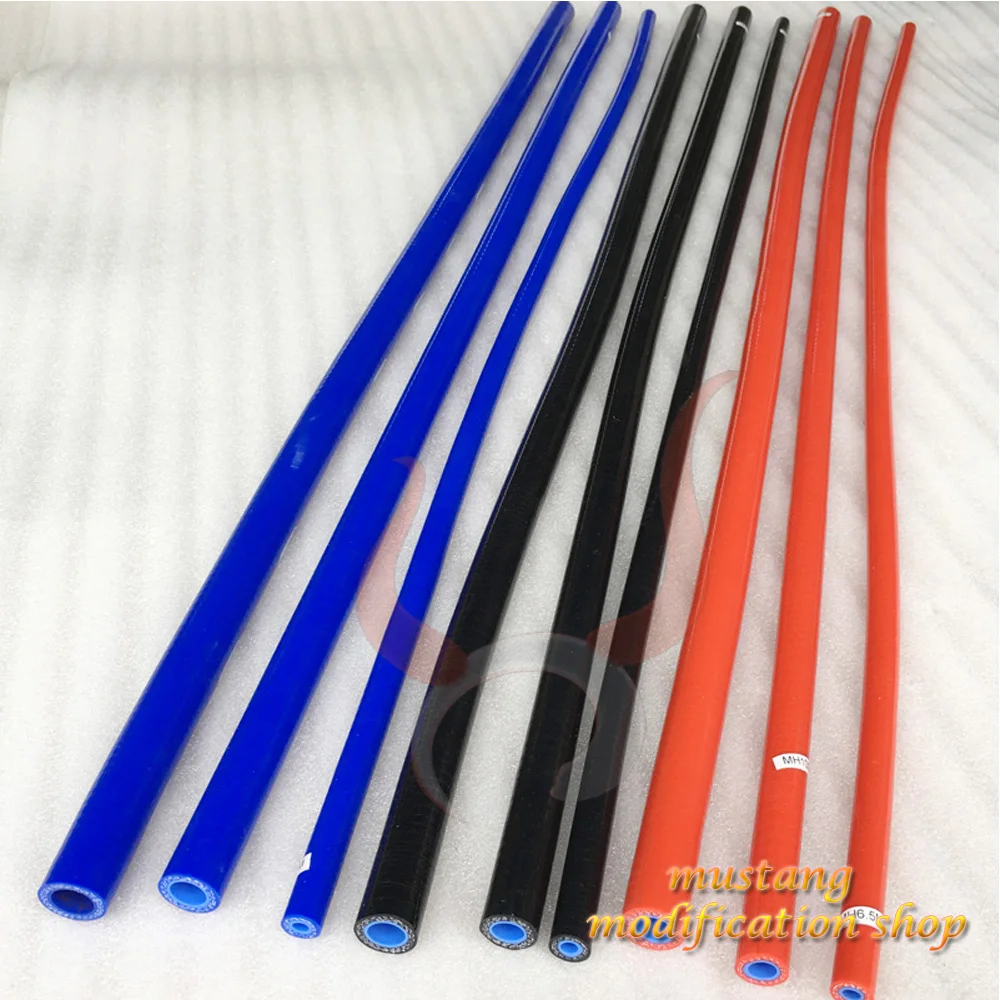 

Silicone Hose 1Meter ID 18 20 22 24 26 28 MM vacuum tube gel tube silica 3 layers of cloth High quality Red blue black
