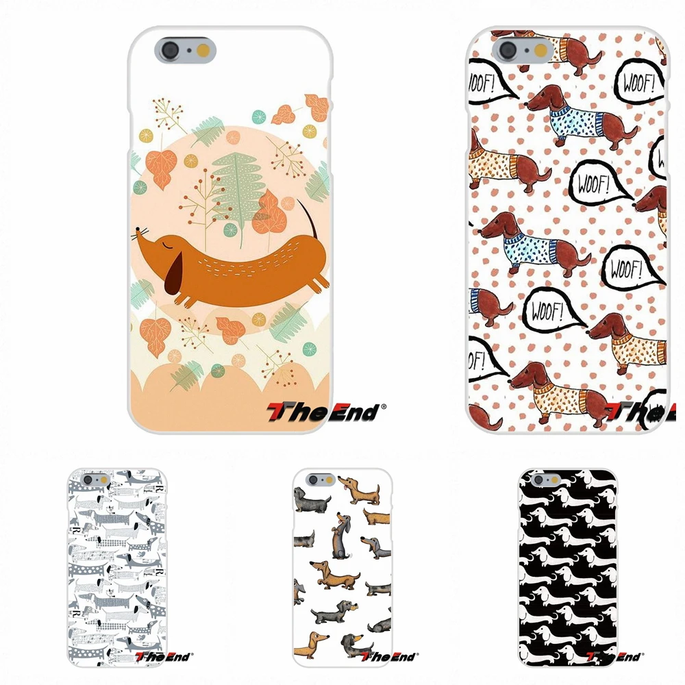 Силиконовый чехол для телефона Huawei G7 G8 P8 P9 Lite Honor 4C 5X 5C 6X Mate 7 8 9 Y3 Y5 Y6 II Funny Dachshund Silhouette