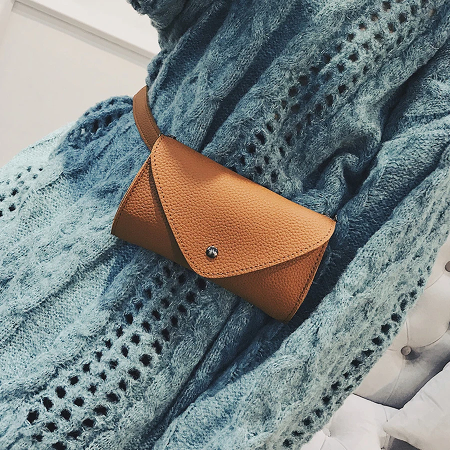 

2019 Waist Bags Women Designer Chains Fanny Pack Fashion Belt Bag Female Mini Waist Pack Pu Leather Messenger Bolsa Feminina New