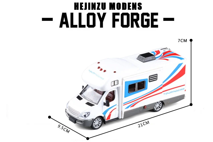  1:32 Scale Alloy Metal Diecast Car Model For Sprinter Luxury Motor Home Recreational Vehicle RV Tra