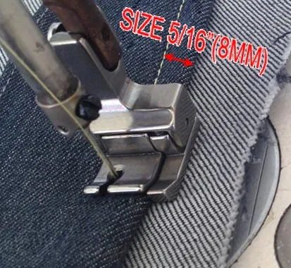 

1 pieces Industrial sewing machine full steel RIGHT & WIDE presser foot, many sizes for choosing.