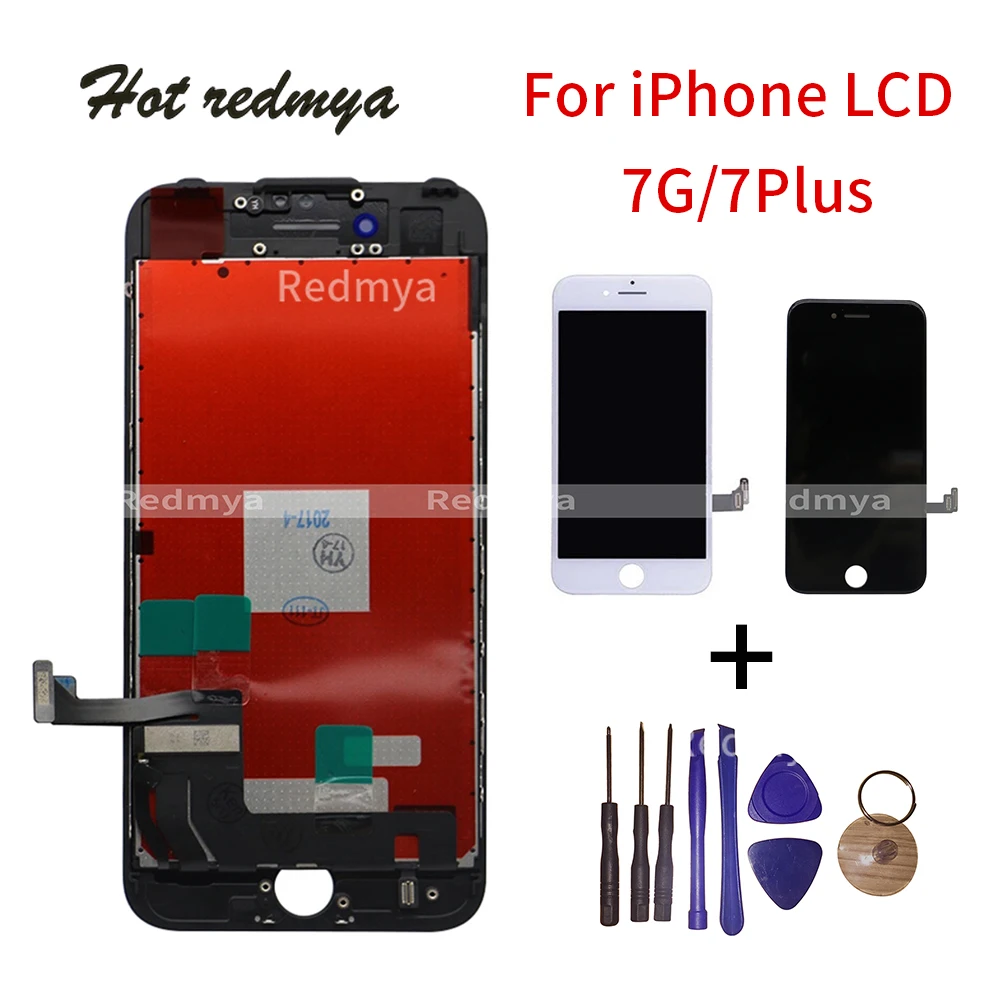 

lcd screen For iPhone 7 7 Plus 8 8 Plus LCD Display Digitizer Touch Replacement Good 3D touch+tools