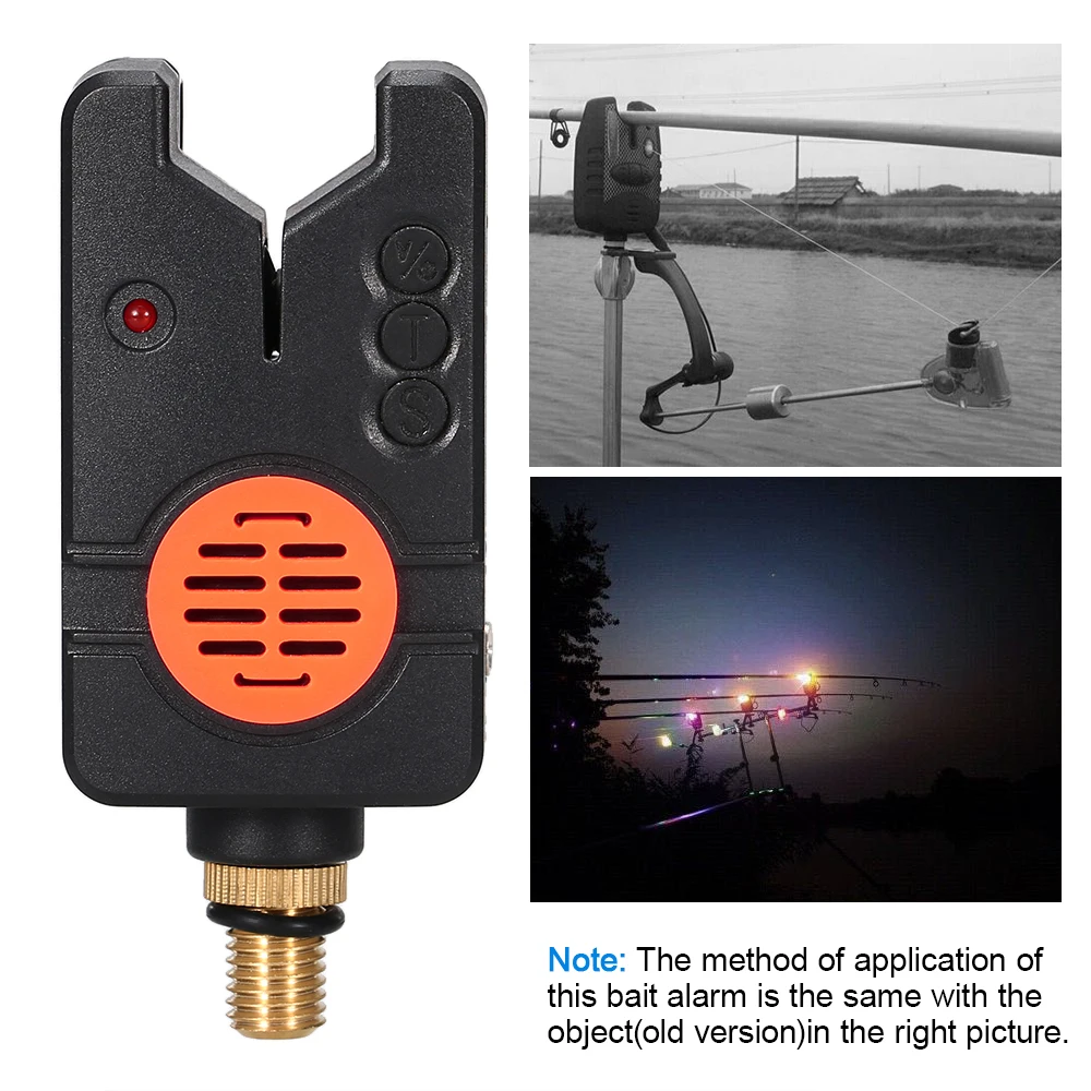 

1pcs Wireless Wireless Fishing Alarm Fishing Alerts Bite Alarm Indicator Sound Carp Fishing Gear Tone Volume Carp Pesca