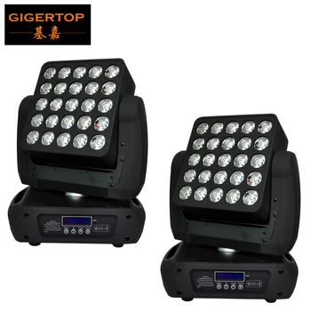 Goedkoop Korting Prijs 2 pak 25x12 w RGBW Led Moving Head Licht Podium Publiek Achtergrond Matrix Led Licht Hoge power Cree Lamp CE ROHS