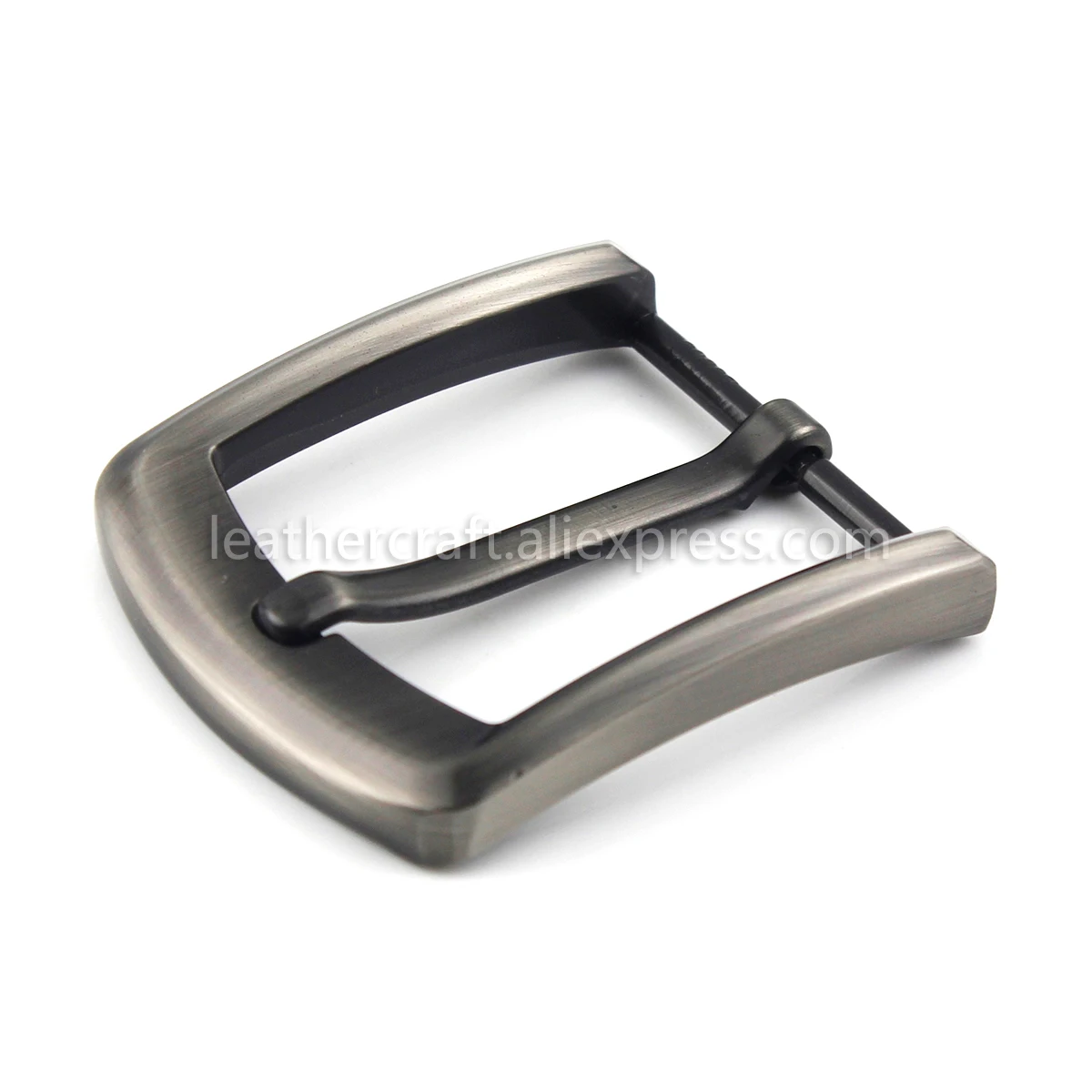 

1x 40mm Men Belt Buckles Brushed Metal Fashion End Bar Single Pin Buckles Fit for 37mm-39mm Belt Leather Craft Parts