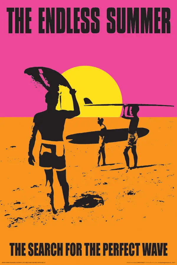 

Endless Summer Movie SILK POSTER Decorative Wall painting 24x36inch