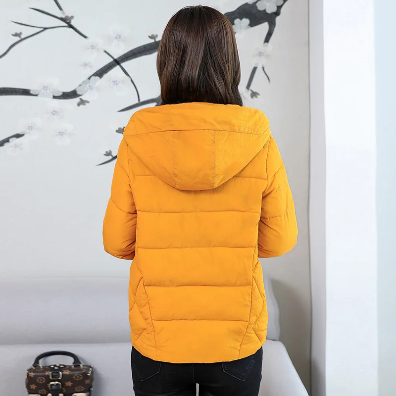 discounted  Plus Size 6XL Woman Coat Warm Hooded Winter Jacket Women Causal Full Sleeve Zipper Parkas Female Co