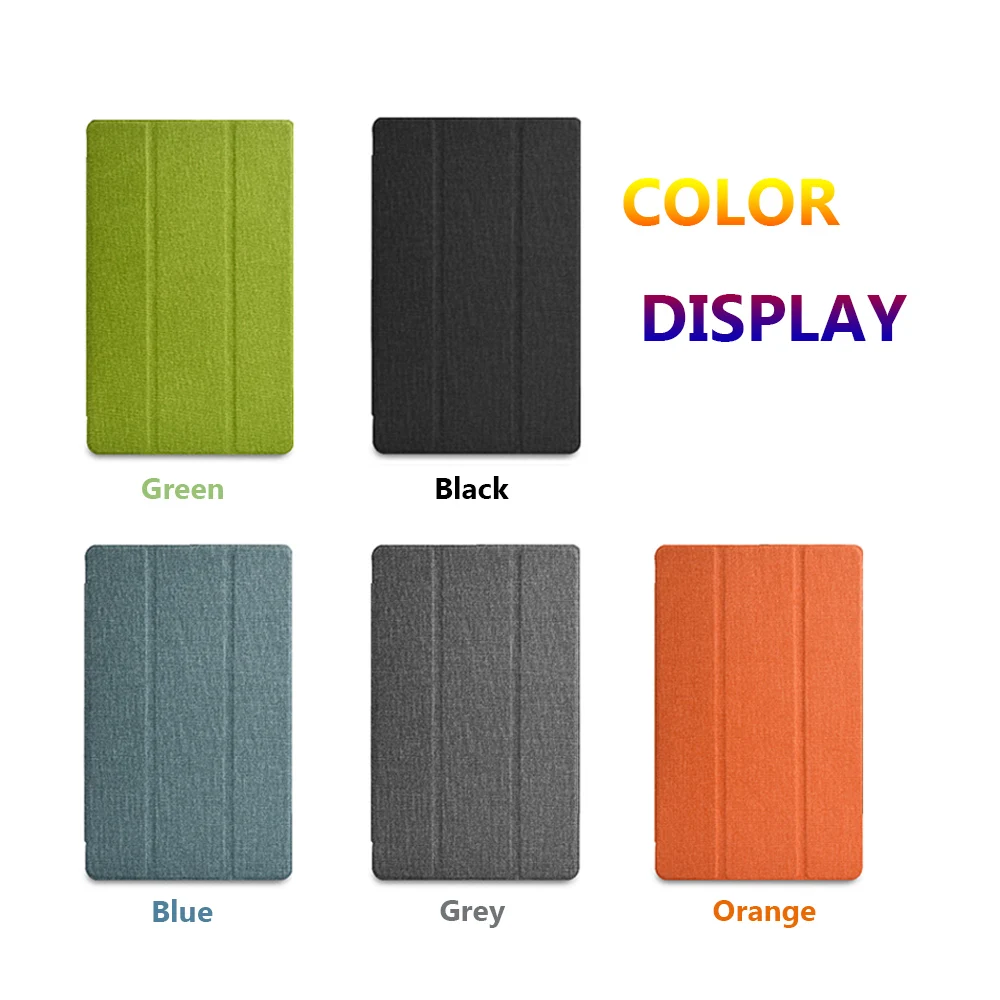 

1 PC Ultra Slim Smart Case Leather Tablet Cover Shell Flip Stand For Amazon Kindle Fire HD 10 2017 Smart Magnetic Cover