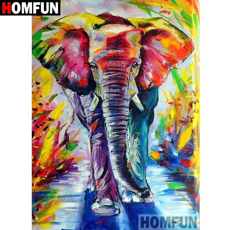A09050            Colorful elephant