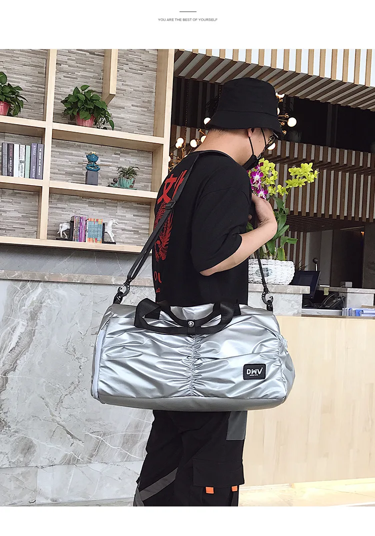 Новейший дизайн, сумка для фитнеса, сухая и влажная разделительная спортивная сумка для йоги, сумка через плечо, сумка для пары, переносная дорожная сумка