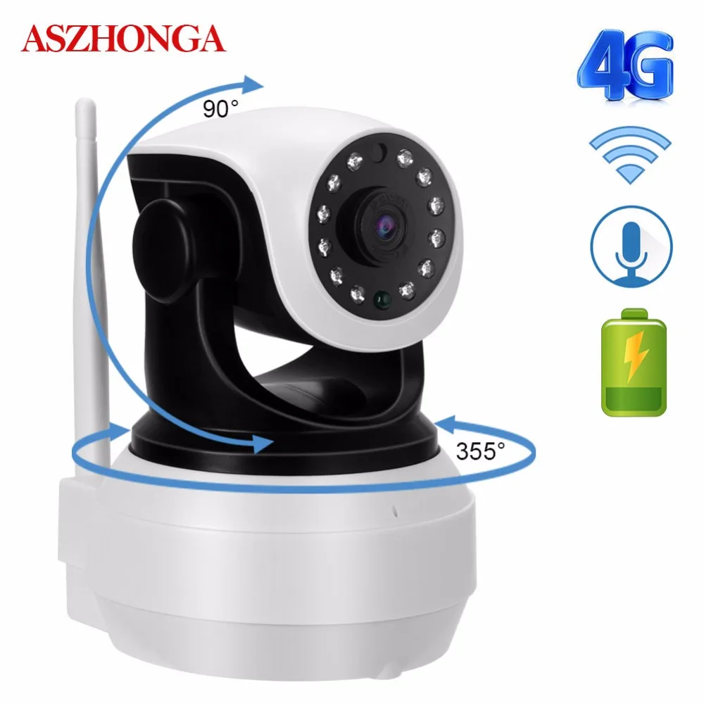 IP камера видеонаблюдения 3G 4G SIM карта 1080P HD беспроводная ИК ночное видение|wifi camera