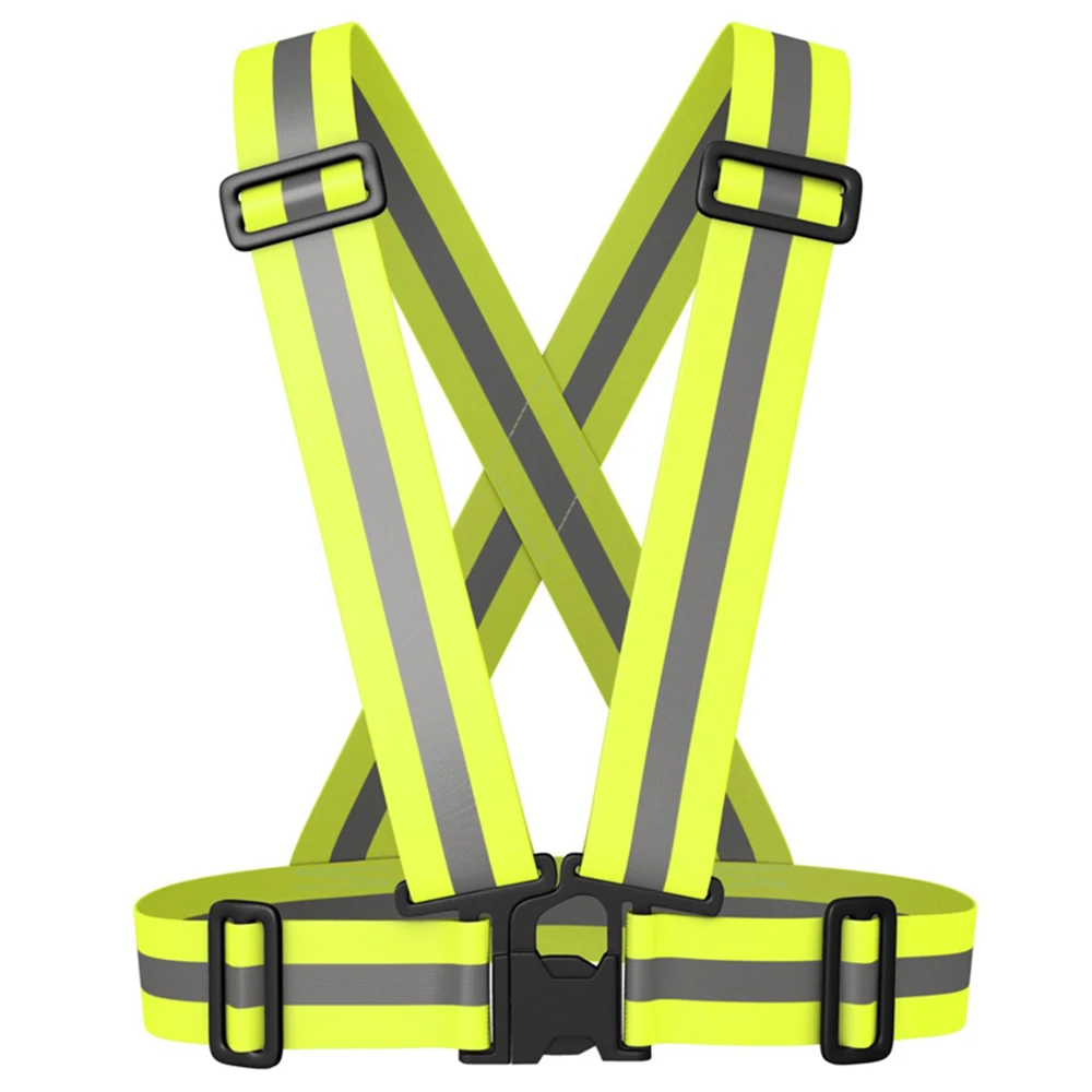 Unisex Safety Clothing High Visibility Reflection Vest Waistcoat 360