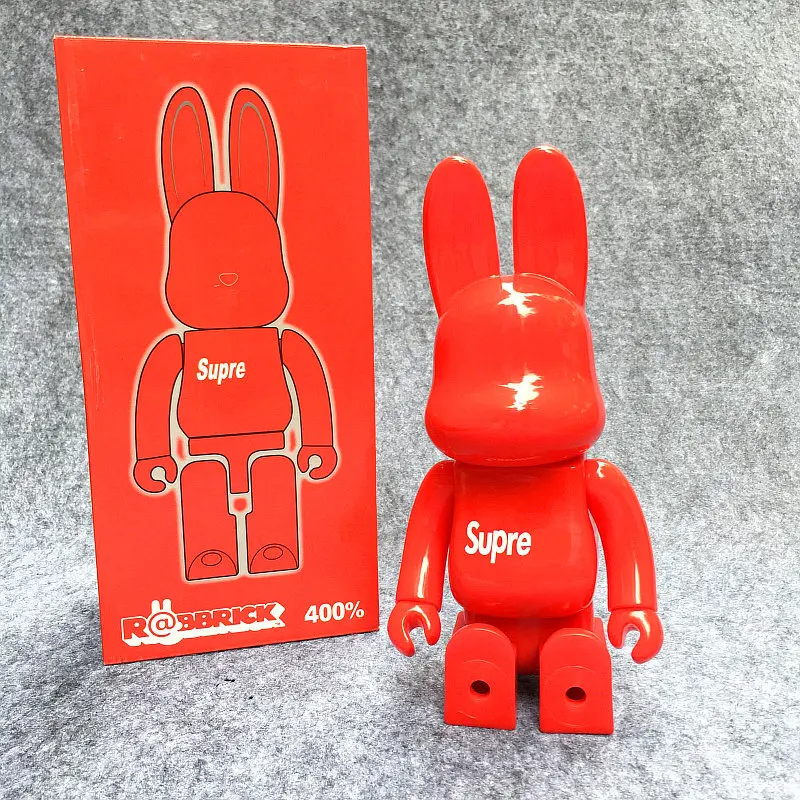 

400% 30cm Building Blocks Be@rbrick Cos Trend Rabbit BB Bear Toy DIY Graffiti Vinyl Action Figure Fashion Model Toy H113