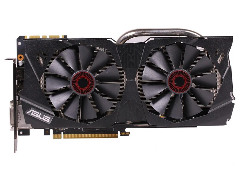 Б/у, видеокарты ASUS GTX 970 4GB 256Bit GDDR5 для nVIDIA VGA карт Hdmi Dvi