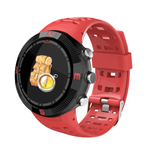 

F18 Smartwatch Sports Bluetooth 4.2 IP68 Waterproof Call Message Reminder Pedometer Sleep Monitoring GPS Smart Watch