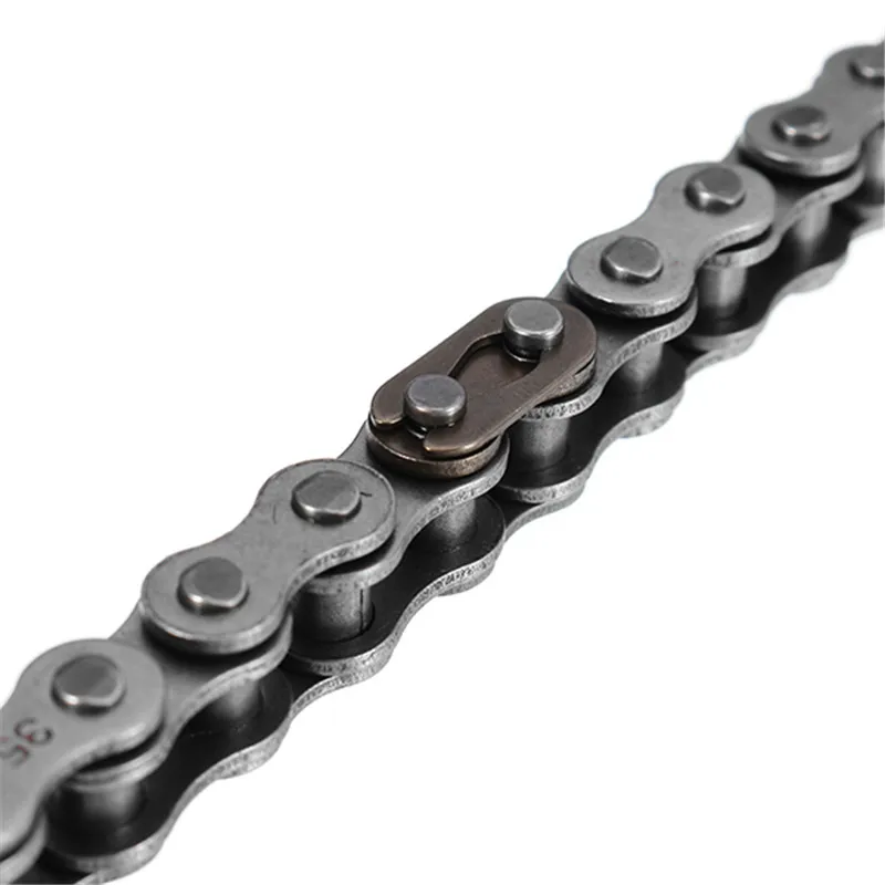 06C-1-160L 9.525mm 3/8 Inch Pitch 1.5m Industrial Transmission Driving Roller Single Chain