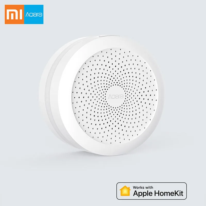 

Xiaomi Mijia Aqara Hub Mi Gateway with RGB Led night light Smart work with For Apple Homekit New Edition