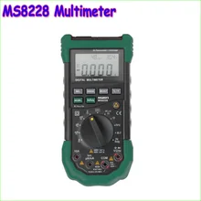 1 шт. MASTECH MS8228 Автоматический диапазон 4000 Графы Цифровой Мультиметр Бесконтактный ИК Термометр Относительная Влажность Тестер