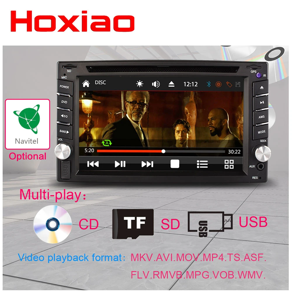 Автомобильный DVD новый универсальный автомобильный радиоприемник 2 Din плеер GPS