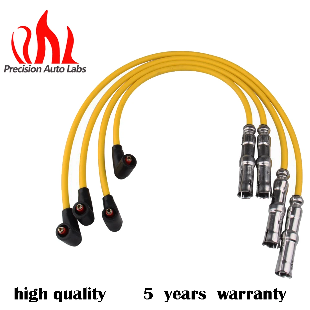 PRECISION AUTO LABSNew Spark Plug Ignition Wire Cable Set For VW