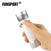 

FUNSPORT Bike Bicycle Front Light USB Rechargeable 4 modes 900 lumens Super Brightness LED torch light real 2600mah power bank