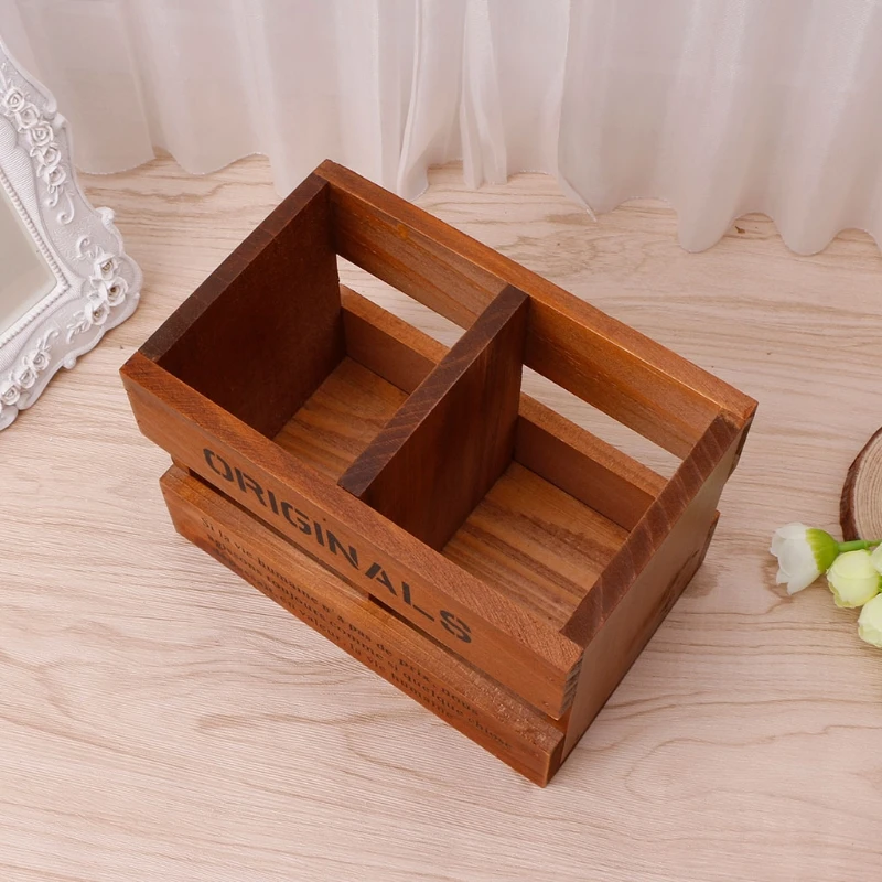 Organizador de maquillaje de madera caja de joyería Retro caja de perlas collar pulsera papelería Organizador de almacenamiento Organizador de maquillaje de madera caja de joyería Retro caja de perlas collar pulsera papelería Organizador de almacenamiento