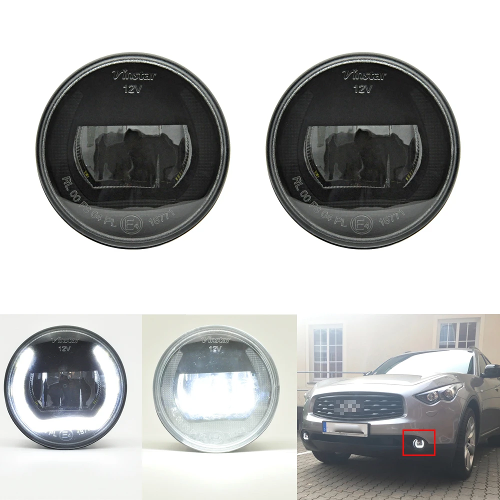 E4 High Power Led DRL Daytime Running Light Fog Lamp for Infiniti EX35
