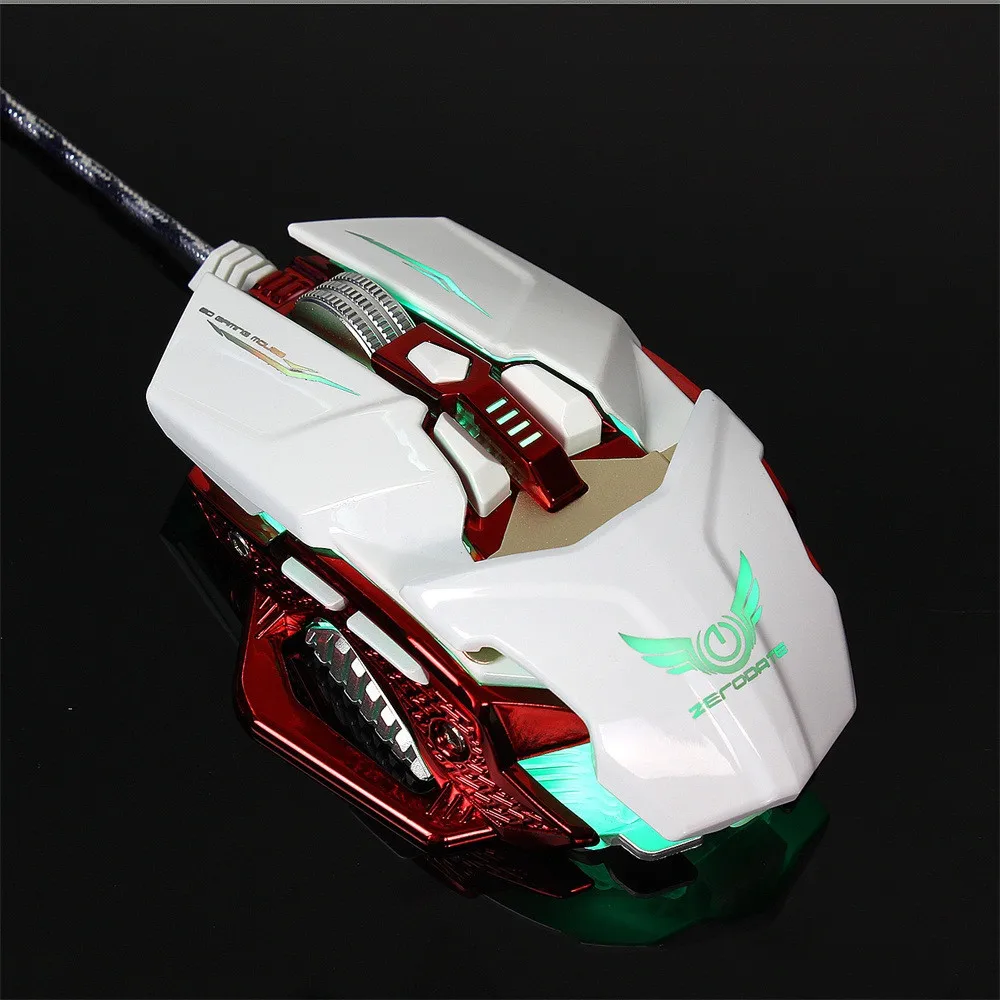 Мышь Gamer Recarregavel Проводная Бесшумная USB оптическая игровая мышь эргономичная