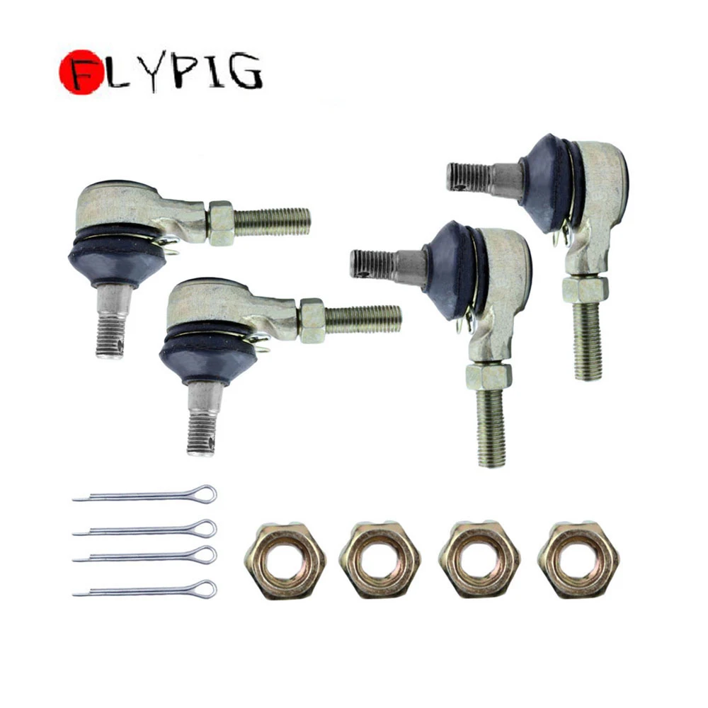 

FLYPIG New 2 Sets Metal TIE ROD ENDS KIT For YAMAHA YFZ 350 BANSHEE 350 1987 1988 1989 1990 1991 1992 1993