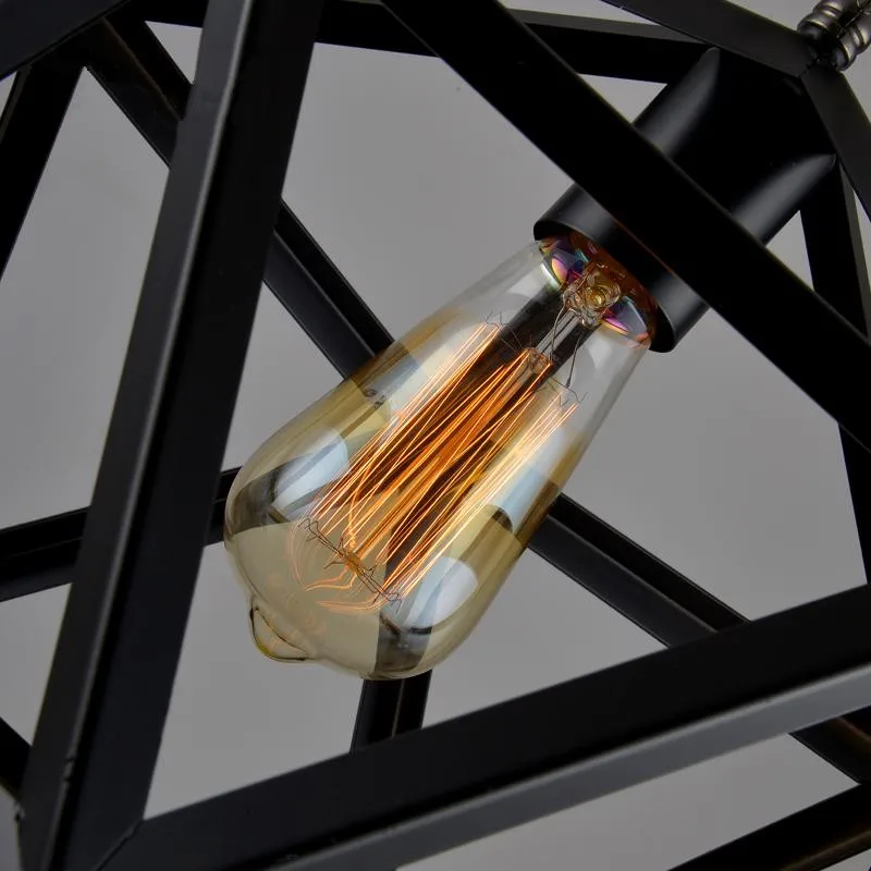 Wrought Iron Pendant Lights Vintage Industrial Lighting Office Hotel Kitchen Island LED Black Light Antique Pendant Ceiling Lamp Wrought Iron Pendant Lights Vintage Industrial Lighting Office Hotel Kitchen Island LED Black Light Antique Pendant Ceiling Lamp