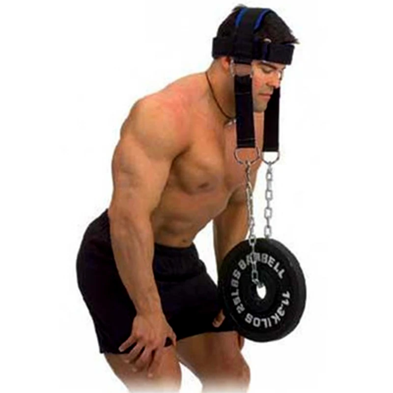 Fully Adjustable Nylon Strap Head Harness Belt Neck font b Weight b font font b Lifting