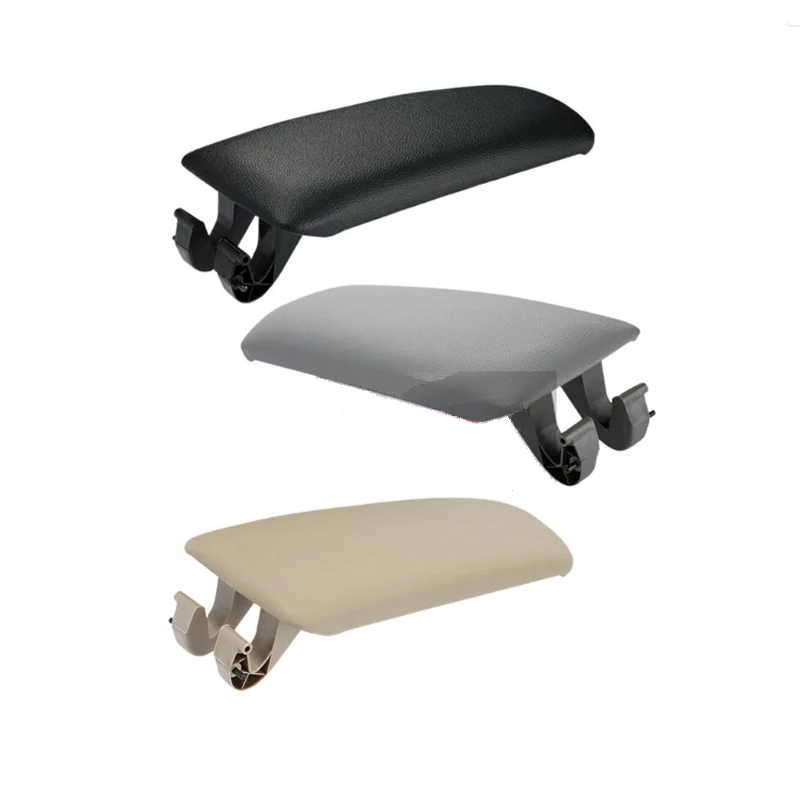 

For Audi A4 B6 B7 2002 2003 2004 2005 2006 2007 Leather Arm Rest Center Console Lid Cover Black/Gray/Beige Car Armrest Pads